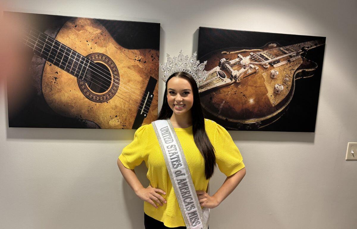 Image shows United States of America Miss 2024 Bella Rose.