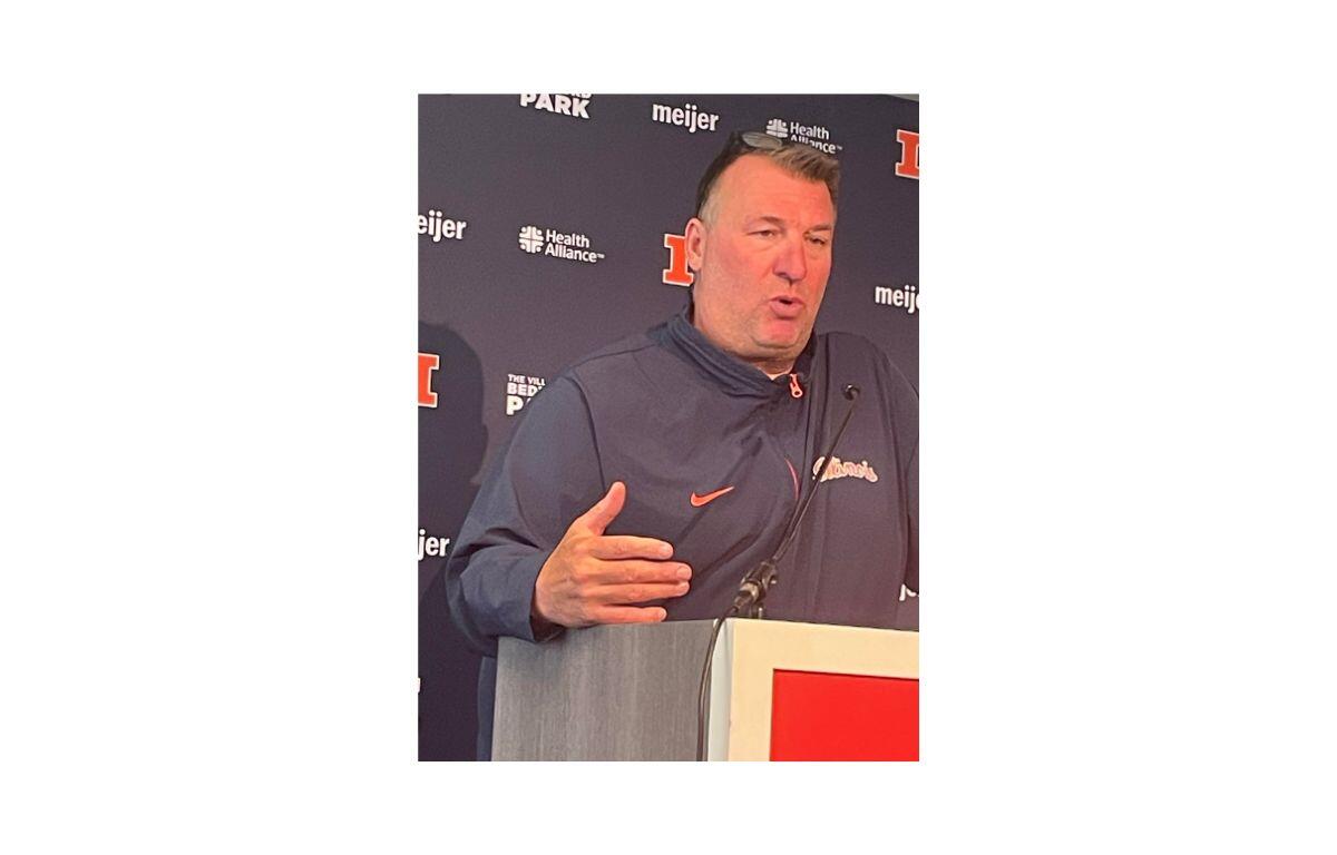Coach Bielema leads a team ranked #25 in the College Football Playoff Top 25.