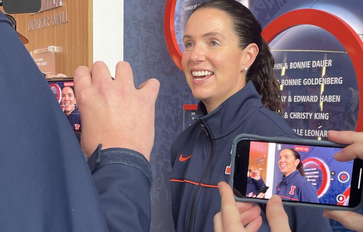 Illinois women's basketball coach Shauna Green talks about Oregon State.