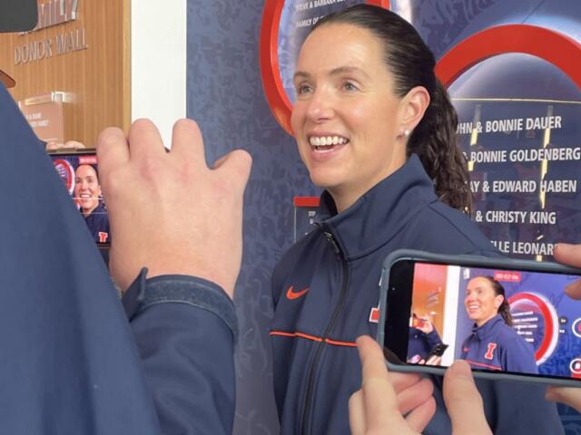 Illinois women's basketball coach Shauna Green talks about Oregon State.