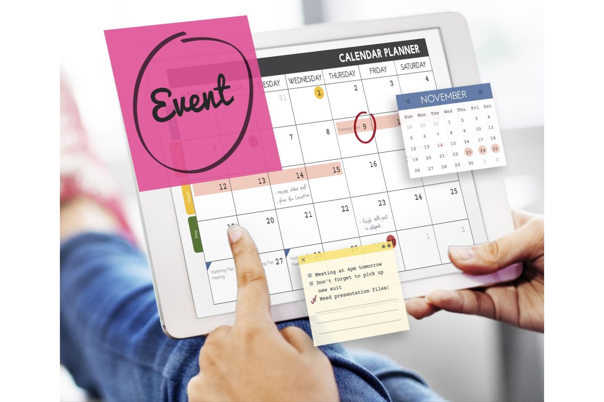 calendar event planner mark the date
