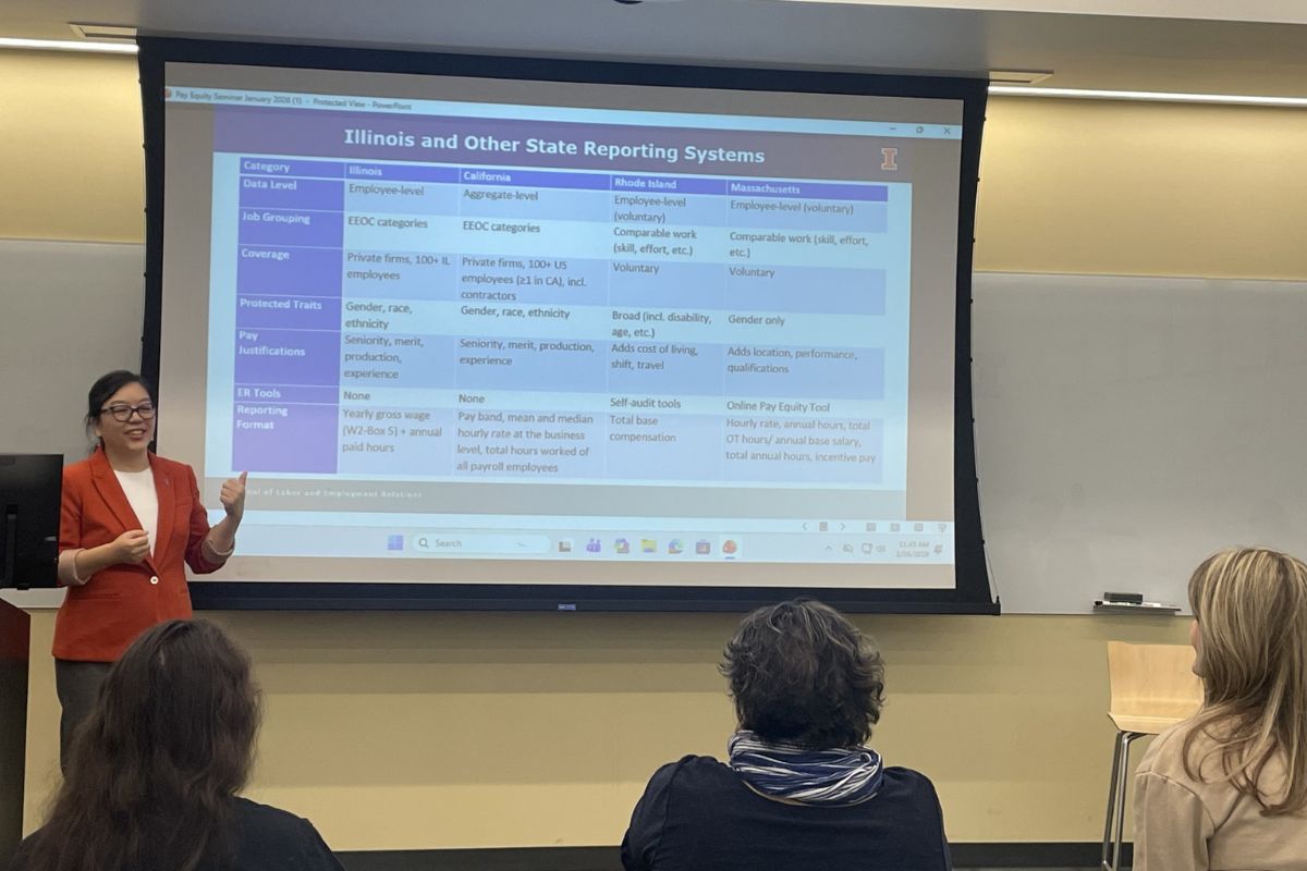 University of Illinois’ Labor and Employment Relations, State Labor Department highlight pay equity progress