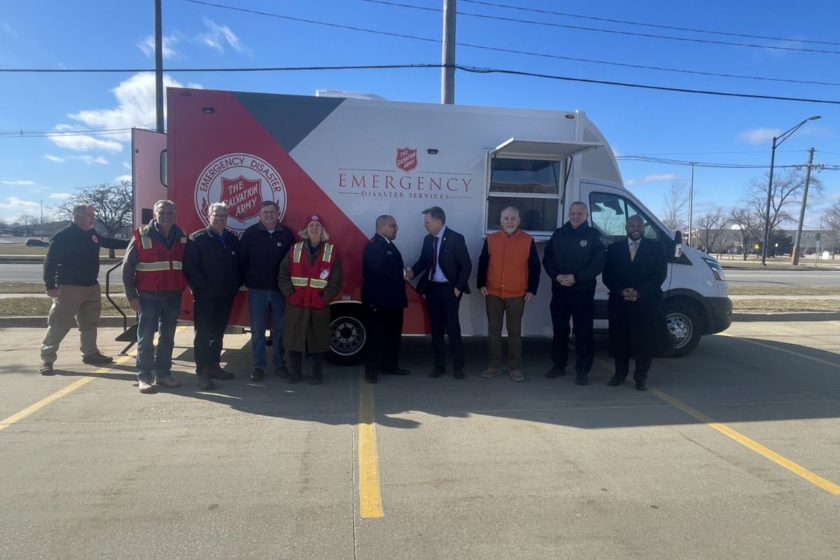 Salvation Army unveiled new emergency response canteen in Champaign