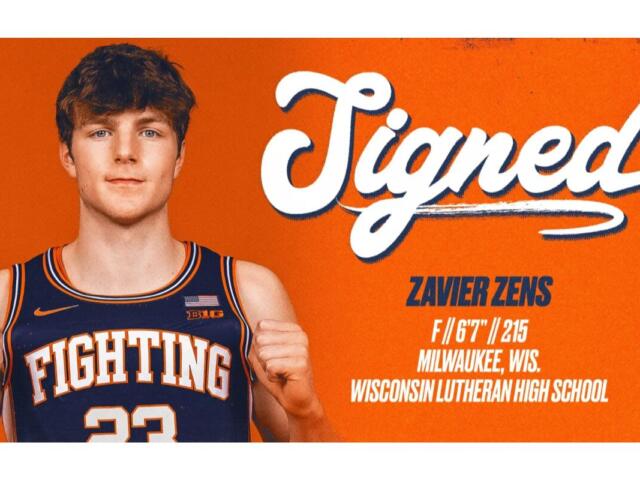 Young male basketball player in a navy jersey with 'FIGHTING' and number 23, fists raised, orange background with 'I fought' text and player bio on the right.